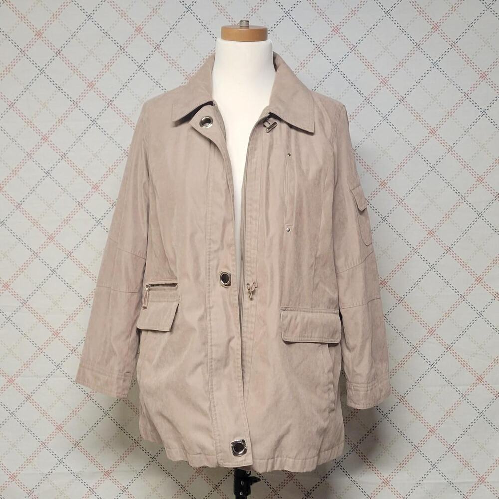 Croft and Barrow Tan Barn Jacket Chore Coat Ladies Size Medium